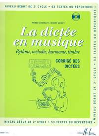 Pierre Chepelov_Benoit Menut: La dictée en musique Vol.4 - corrigé