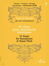 Christophe Bois: L'Art du Clavecin - 22 Duos Vol.2