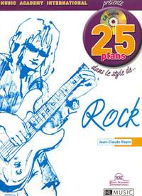 Jean-Claude Rapin: 25 Plans dans le style... Rock