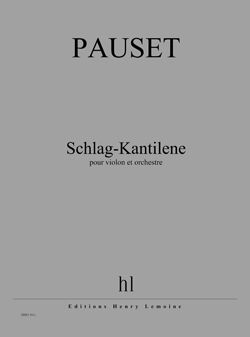Brice Pauset: Schlag-Kantilene