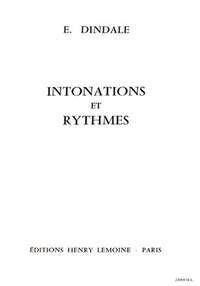 E. Dindale: Intonations et rythmes