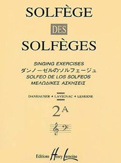 Albert Lavignac: Solfège des Solfèges Vol.2A avec accompagnement