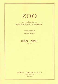 Jean Absil: Zoo Op.63