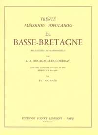 Louis-Albert Bourgault-Ducoudray: Mélodies de Basse-Bretagne (30)