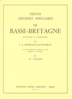 Louis-Albert Bourgault-Ducoudray: Mélodies de Basse-Bretagne (30)