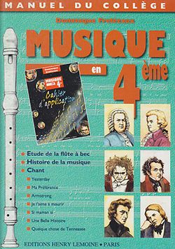 Dominique Frelezaux: Musique en 4ème - collège et appl.