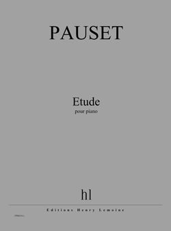 Brice Pauset: Etude