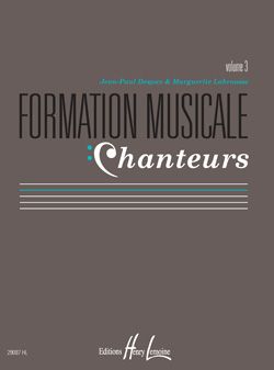 Jean-Paul Despax_Marguerite Labrousse: Formation musicale chanteurs Vol.3