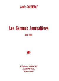 Louis Carembat: Gammes Journalières