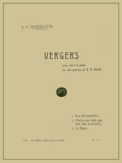 André-François Marescotti: Vergers
