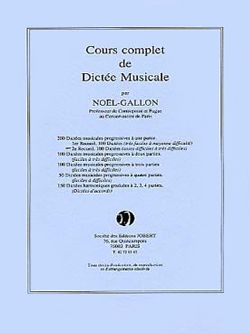 Gabriel Noel-Gallon: Dictées progressives à 1 partie (200) Vol.2