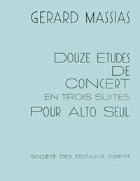 Gérard Massias: Etudes de concert en trois suites (12)