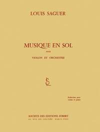 Louis Saguer: Musique en sol