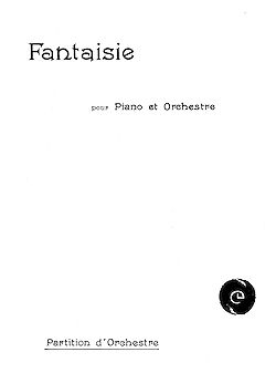 Claude Debussy: Fantaisie
