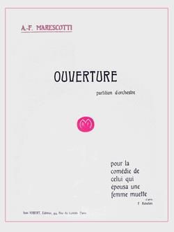André-François Marescotti: Ouverture