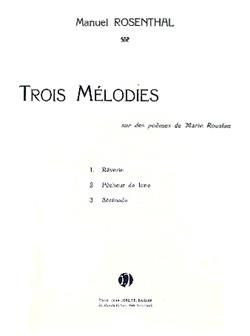 Manuel Rosenthal: Mélodies (3)