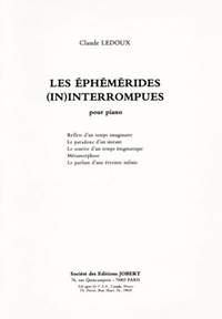 Claude Ledoux: Les Ephémérides interrompus