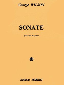 George Wilson: Sonate pour alto et piano
