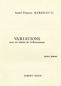 André-François Marescotti: Variations