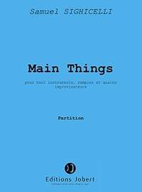 Samuel Sighicelli: Main things