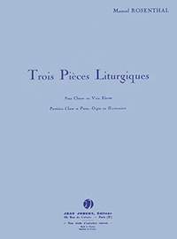 Manuel Rosenthal: Pièces liturgiques (3)