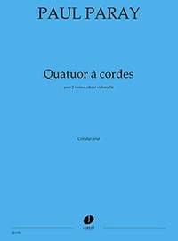 Paul Paray: Quatuor à cordes