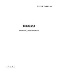 Julian Carrillo: Concerto pour violon et orchestre