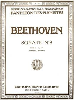 Ludwig van Beethoven: Sonate n°9 Kreutzer