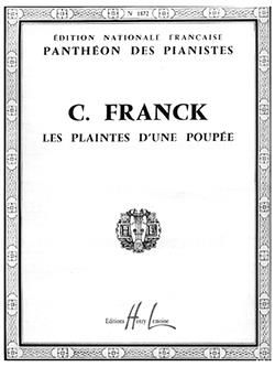 César Franck: Plaintes d'une Poupée