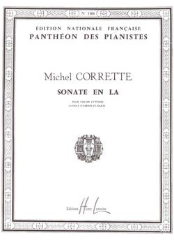 Michel Corrette: Sonate en la maj.