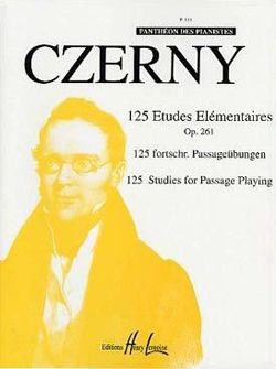 Carl Czerny: Etudes élémentaires (125) Op.261