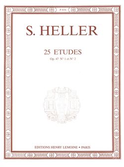 Stephen Heller: Etudes (25) Op.47 (2 volumes réunis)