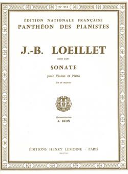 Jean-Baptiste Loeillet: Sonate ré maj.
