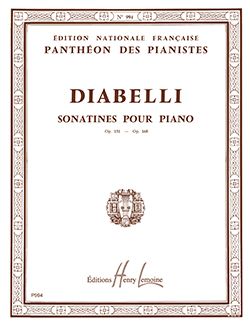 Anton Diabelli: Sonatines Op.151 et 168