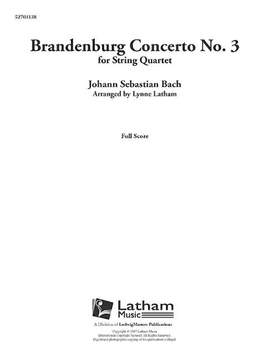 Johann Sebastian Bach: Brandenburg Concerto No. 3