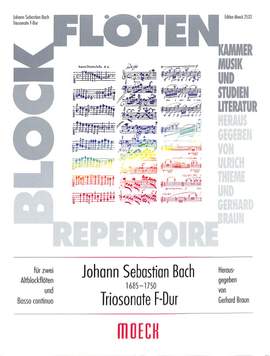 Johann Sebastian Bach: Triosonate F 2Abfl/P.