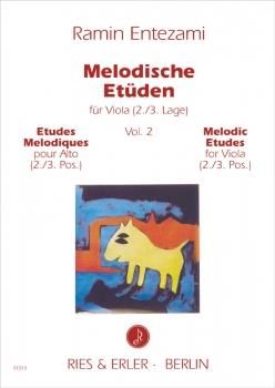 Ramin Entezami: Melodische Etüden für Viola Vol. 2
