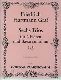 Graf, Friedrich Hartmann: Sechs Trios, Band 1  op. 3/1-3