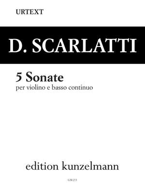 Scarlatti, Domenico: Sonaten für Violine