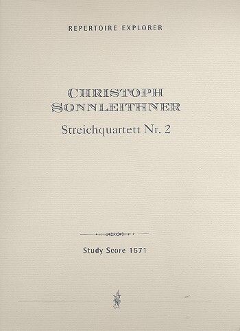 Sonnleithner, Christoph: String Quartet No. 2