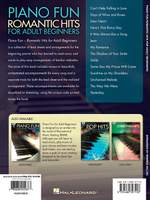 Piano Fun - Romantic Hits for Adult Beginners Product Image