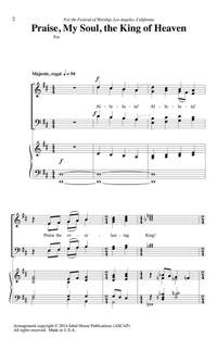 Henry Lyte: Praise, My Soul, the King of Heaven