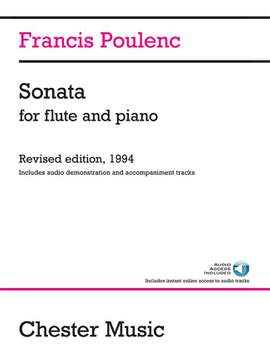 Francis Poulenc: Sonata For Flute And Piano