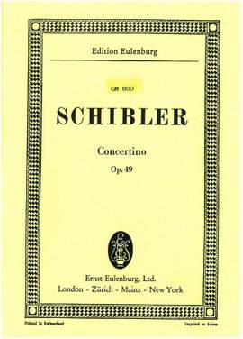 Schibler, Armin: Concertino für Klarinette  op. 49