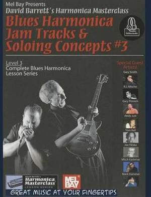 David Barrett: Blues Harmonica Jam Tracks and Soloing Concepts #3