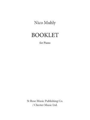 Nico Muhly: Booklet