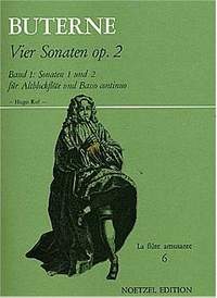 Buterne: 4 Sonatas Op. 2 Volume 1 - Sonatas 1 and 2