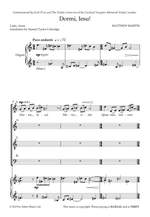 Dormi, Iesu! SATB (CSS) Product Image