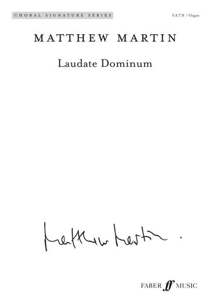 Laudate Dominum. SATB (CSS)