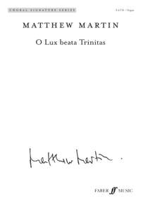 O Lux beata Trinitas. SATB (CSS)